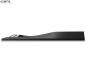 Preview: CSR Frontspoiler | Cup-Spoilerlippe mit ABE für VW Golf 7 R CSL395-L Lackierung erforderlich (schwarz matt)