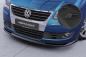 Preview: CSR Frontspoiler | Cup-Spoilerlippe mit ABE für VW Touran I (Typ 1T) CSL396-M Carbon Look matt strukturiert (keine Lackierung erforderlich)