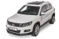 Preview: CSR Frontspoiler | Cup-Spoilerlippe mit ABE für VW Tiguan I CSL397-C Carbon Look Hochglanz (keine Lackierung erforderlich)
