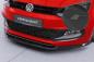 Preview: CSR Frontspoiler | Cup-Spoilerlippe mit ABE für VW Polo V (Typ 6R, 6C) R-Line CSL400-S schwarz matt strukturiert (keine Lackierung erforderlich)
