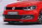 Preview: CSR Frontspoiler | Cup-Spoilerlippe mit ABE für VW Polo V (Typ 6R, 6C) R-Line CSL400-L schwarz matt (Lackierung erforderlich)