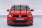 Preview: CSR Frontspoiler | Cup-Spoilerlippe mit ABE für VW Polo V (Typ 6R, 6C) R-Line CSL400-L schwarz matt (Lackierung erforderlich)