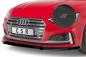 Preview: CSR Frontspoiler | Cup-Spoilerlippe mit ABE für Audi A5 F5 S-Line / S5 F5 CSL403-S schwarz matt strukturiert (keine Lackierung erforderlich)