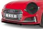 Preview: CSR Frontspoiler | Cup-Spoilerlippe mit ABE für Audi A5 F5 S-Line / S5 F5 CSL403-M Carbon Look matt strukturiert (keine Lackierung erforderlich)