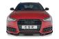 Preview: CSR Frontspoiler | Cup-Spoilerlippe mit ABE für Audi A6 C7 4G S-Line/ S6 C7 4G CSL410-M Carbon Look matt strukturiert (keine Lackierung erforderlich)