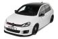 Preview: CSR Frontspoiler | Cup-Spoilerlippe mit ABE für VW Golf 6 GTI Edition 35 CSL415-L schwarz matt (Lackierung erforderlich)