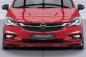 Preview: CSR Frontspoiler | Cup-Spoilerlippe mit ABE für Opel Astra K CSL419-L schwarz matt (Lackierung erforderlich)