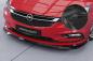 Preview: CSR Frontspoiler | Cup-Spoilerlippe mit ABE für Opel Astra K CSL419-C Carbon Look Hochglanz (keine Lackierung erforderlich)