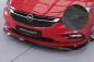 Preview: CSR Frontspoiler | Cup-Spoilerlippe mit ABE für Opel Astra K CSL419-L schwarz matt (Lackierung erforderlich)