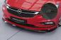 Preview: CSR Frontspoiler | Cup-Spoilerlippe mit ABE für Opel Astra K CSL419-M Carbon Look matt strukturiert (keine Lackierung erforderlich)