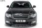 Preview: CSR Frontspoiler | Cup-Spoilerlippe mit ABE für Skoda Superb II CSL420-L schwarz matt (Lackierung erforderlich)