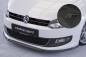 Preview: CSR Frontspoiler | Cup-Spoilerlippe mit ABE für VW Polo V (6R) CSL423-M Carbon Look matt strukturiert (keine Lackierung erforderlich)