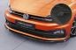 Preview: CSR Frontspoiler | Cup-Spoilerlippe mit ABE für VW Polo VI 2G (Typ AW) GTI / R-Line CSL425-M Carbon Look matt strukturiert (keine Lackierung erforderlich)