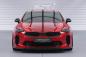Preview: CSR Frontspoiler | Cup-Spoilerlippe mit ABE für Kia Stinger GT CSL426-M Carbon Look matt strukturiert (keine Lackierung erforderlich)