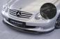 Preview: CSR Frontspoiler | Cup-Spoilerlippe mit ABE für Mercedes-Benz SL-Klasse R230 CSL427-G Glossy schwarz Hochglanz (keine Lackierung erforderlich)