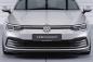Preview: CSR Frontspoiler | Cup-Spoilerlippe mit ABE für VW Golf 8 (Typ CD) CSL428-L Lackierung erforderlich (schwarz matt)
