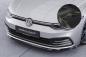 Preview: CSR Frontspoiler | Cup-Spoilerlippe mit ABE für VW Golf 8 (Typ CD) CSL428-C Carbon Look Hochglanz (keine Lackierung erforderlich)