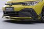 Preview: CSR Frontspoiler | Cup-Spoilerlippe mit ABE für VW Golf 8 GTI, GTD, GTE, R-Line CSL429-L Lackierung erforderlich (schwarz matt)