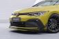 Preview: CSR Frontspoiler | Cup-Spoilerlippe mit ABE für VW Golf 8 GTI, GTD, GTE, R-Line CSL429-L Lackierung erforderlich (schwarz matt)