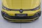 Preview: CSR Frontspoiler | Cup-Spoilerlippe mit ABE für VW Golf 8 GTI, GTD, GTE, R-Line CSL429-L Lackierung erforderlich (schwarz matt)