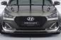 Preview: CSR Frontspoiler | Cup-Spoilerlippe mit ABE für Hyundai I30 (PD) CSL434-L schwarz matt (Lackierung erforderlich)