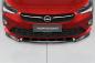Preview: CSR Frontspoiler | Cup-Spoilerlippe mit ABE für Opel Corsa F GS-Line CSL436-M Carbon Look matt strukturiert (keine Lackierung erforderlich)
