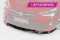 Preview: CSR Frontspoiler | Cup-Spoilerlippe mit ABE für Opel Corsa F GS-Line CSL436-M Carbon Look matt strukturiert (keine Lackierung erforderlich)