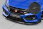 Preview: CSR Frontspoiler | Cup-Spoilerlippe mit ABE für Honda Civic FK8 Type R CSL440-S schwarz matt strukturiert (keine Lackierung erforderlich)