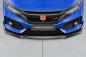 Preview: CSR Frontspoiler | Cup-Spoilerlippe mit ABE für Honda Civic FK8 Type R CSL440-G Glossy schwarz Hochglanz (keine Lackierung erforderlich)