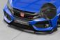 Preview: CSR Frontspoiler | Cup-Spoilerlippe mit ABE für Honda Civic FK8 Type R CSL440-C Carbon Look Hochglanz (keine Lackierung erforderlich)