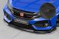 Preview: CSR Frontspoiler | Cup-Spoilerlippe mit ABE für Honda Civic FK8 Type R CSL440-M Carbon Look matt strukturiert (keine Lackierung erforderlich)