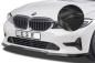 Preview: CSR Frontspoiler | Cup-Spoilerlippe mit ABE für BMW 3er G20 Limousine / G21 Touring CSL444-C Carbon Look Hochglanz (keine Lackierung erforderlich)