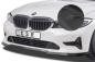Preview: CSR Frontspoiler | Cup-Spoilerlippe mit ABE für BMW 3er G20 Limousine / G21 Touring CSL444-L schwarz matt (Lackierung erforderlich)