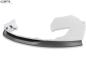 Preview: CSR Frontspoiler | Cup-Spoilerlippe mit ABE für Opel Astra J CSL447-L schwarz matt (Lackierung erforderlich)