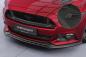 Preview: CSR Frontspoiler | Cup-Spoilerlippe mit ABE für Ford Mustang VI CSL448-M Carbon Look matt strukturiert (keine Lackierung erforderlich)