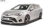 Preview: CSR Frontspoiler | Cup-Spoilerlippe mit ABE für Toyota Avensis (T27) CSL449-L schwarz matt (Lackierung erforderlich)