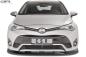 Preview: CSR Frontspoiler | Cup-Spoilerlippe mit ABE für Toyota Avensis (T27) CSL449-L schwarz matt (Lackierung erforderlich)