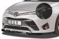Preview: CSR Frontspoiler | Cup-Spoilerlippe mit ABE für Toyota Avensis (T27) CSL449-C Carbon Look Hochglanz (keine Lackierung erforderlich)
