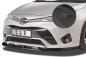 Preview: CSR Frontspoiler | Cup-Spoilerlippe mit ABE für Toyota Avensis (T27) CSL449-L schwarz matt (Lackierung erforderlich)