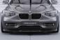 Preview: CSR Frontspoiler | Cup-Spoilerlippe mit ABE für BMW 1er F20 / F21 CSL450-L schwarz matt (Lackierung erforderlich)