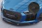 Preview: CSR Frontspoiler | Cup-Spoilerlippe mit ABE für Audi R8 (Typ 4S) CSL451-M Carbon Look matt strukturiert (keine Lackierung erforderlich)