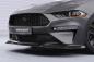 Preview: CSR Frontspoiler | Cup-Spoilerlippe mit ABE für Ford Mustang VI CSL452-C Carbon Look Hochglanz (keine Lackierung erforderlich)