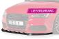 Preview: CSR Frontspoiler | Cup-Spoilerlippe mit ABE für Audi S3 / A3 8V S-Line Cabrio / Limo CSL453-L schwarz matt (Lackierung erforderlich)