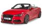 Preview: CSR Frontspoiler | Cup-Spoilerlippe mit ABE für Audi S3 / A3 8V S-Line Cabrio / Limo CSL453-L schwarz matt (Lackierung erforderlich)