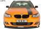 Preview: CSR Frontspoiler | Cup-Spoilerlippe mit ABE für BMW 5er E60/E61 M-Paket CSR-CSL455-G Glossy schwarz Hochglanz (keine Lackierung erforderlich)
