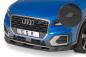 Preview: CSR Frontspoiler | Cup-Spoilerlippe mit ABE für Audi Q2 S-Line CSL457-S schwarz matt strukturiert (keine Lackierung erforderlich)