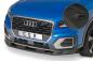 Preview: CSR Frontspoiler | Cup-Spoilerlippe mit ABE für Audi Q2 S-Line CSL457-M Carbon Look matt strukturiert (keine Lackierung erforderlich)