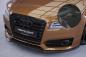 Preview: CSR Frontspoiler | Cup-Spoilerlippe mit ABE für Audi S8 / S8 Plus D4 (Typ 4H) CSL458-C Carbon Look Hochglanz (keine Lackierung erforderlich)