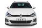 Preview: CSR Frontspoiler | Cup-Spoilerlippe mit ABE für VW Golf 7 GTI / GTD CSL459-C Carbon Look glänzend (keine Lackierung erforderlich)