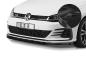 Preview: CSR Frontspoiler | Cup-Spoilerlippe mit ABE für VW Golf 7 GTI / GTD CSL459-G Glossy schwarz glänzend (keine Lackierung erforderlich)